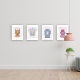 Set Animales Inspiracionales Niña