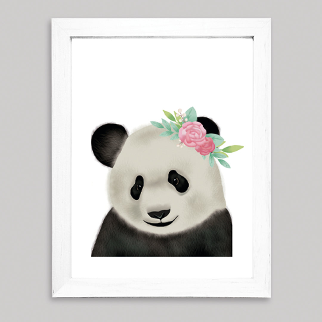 Set Ilustraciones Animales Corona Acuarela