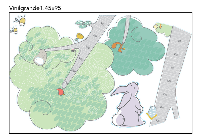 Vinil Arbol Creciendo Juntos