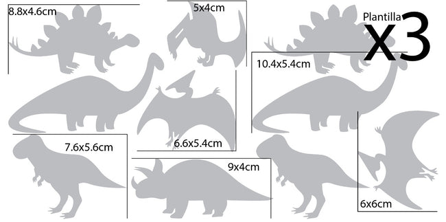 Vinil dinosaurios