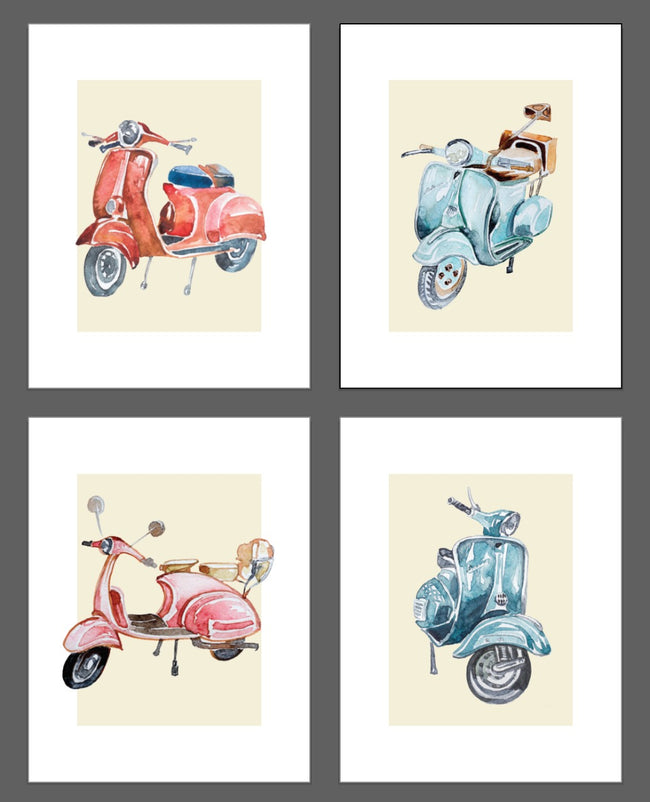 Set Vespas