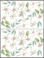 Vinil flores Blancas