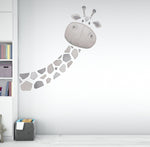 Vinil grey giraffe