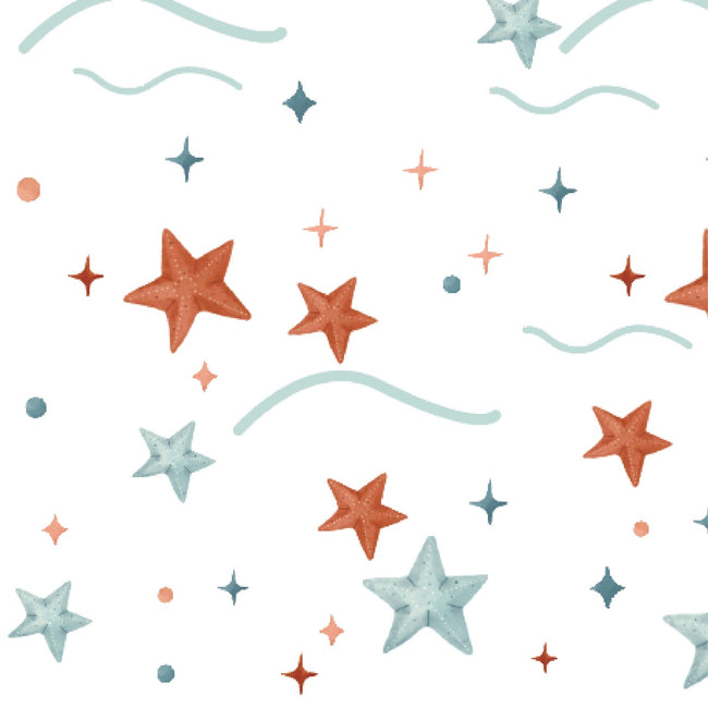 Vinil estilo tapiz Estrellas mar